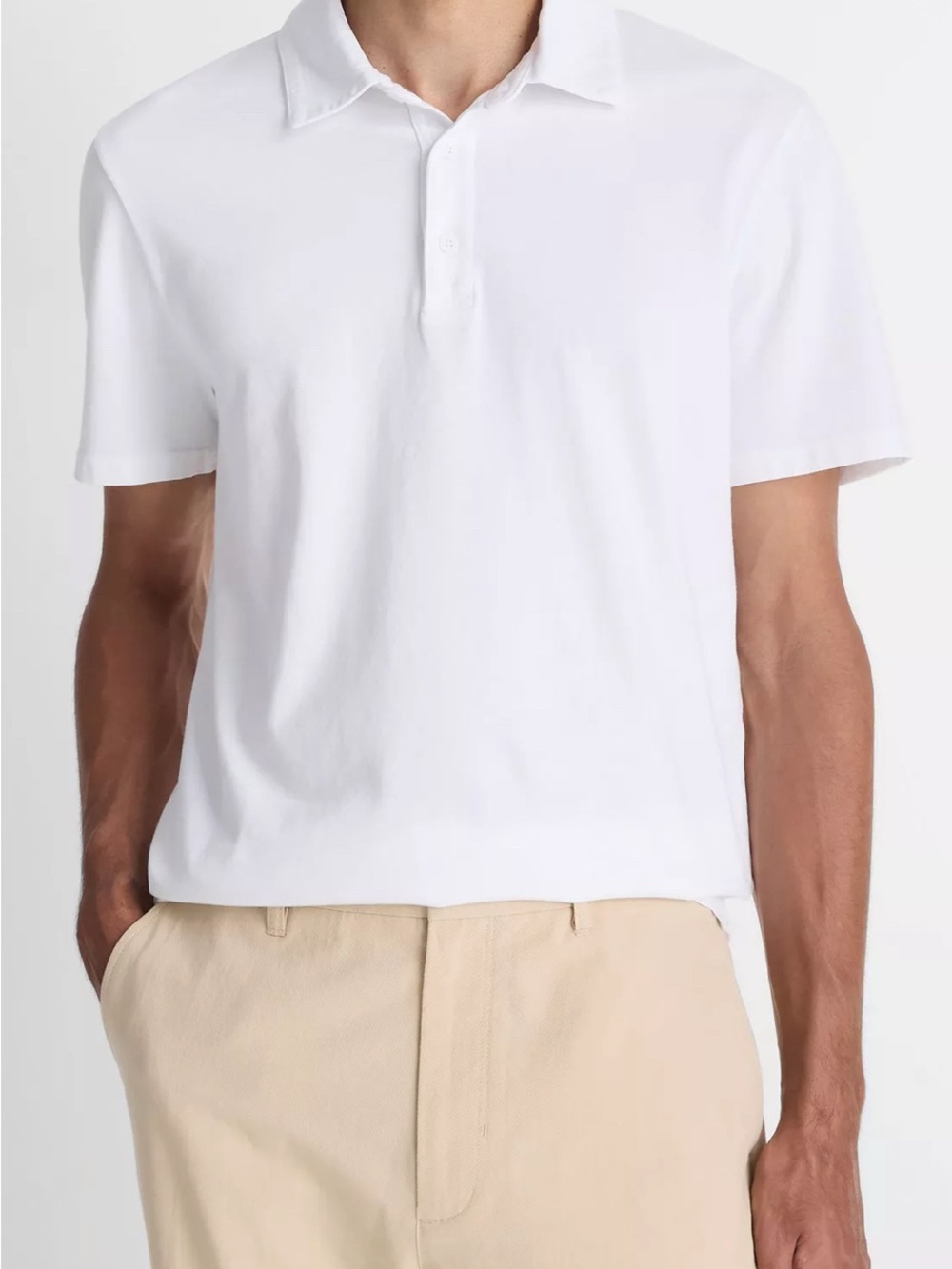 Garment Dye Cotton Polo Shirt
